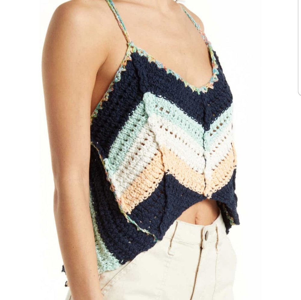 Free People swim up tank sz. M - Picture 12 of 16